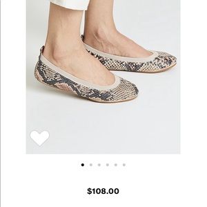 Yosi Samra flats mocha size 7